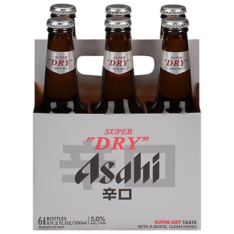 Asahi 6-Pack bottle